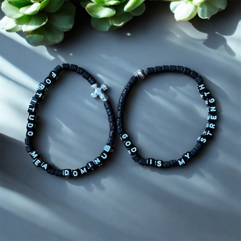 Inspirational Relgious Bracelets Handmade By At. Joseph’s Works Ministry USA